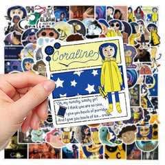 100pcs American Animation Waterproof Stickers for Motorcycles Laptops