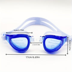 Unisex Pro Swim Goggles Anti Fog Anti UV Adjustable