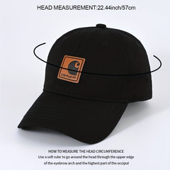 Casual Baseball Cap Solid Adjustable Sun Hat Lightweight Dad Hats
