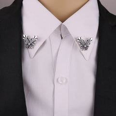 Men's Deer Knit Shirt Collar Buckle