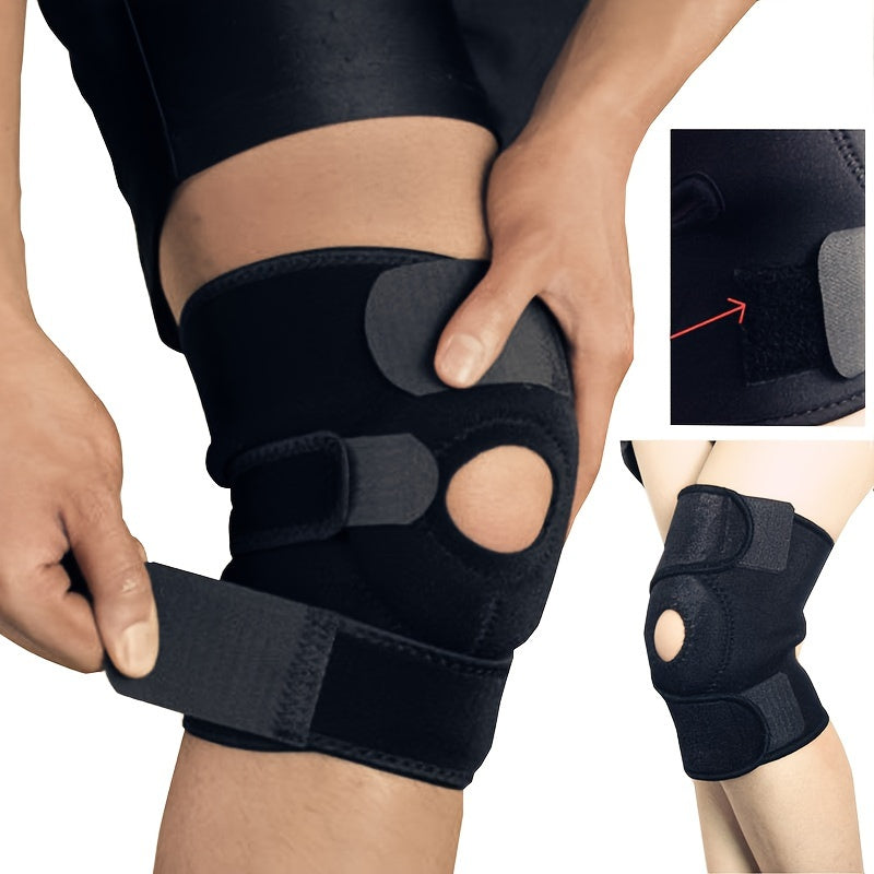 Sports Knee Pad with Four Spring Professional Gear