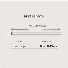 Leather Automatic Belt Buckle Men's Business Casual Jeans Accessories