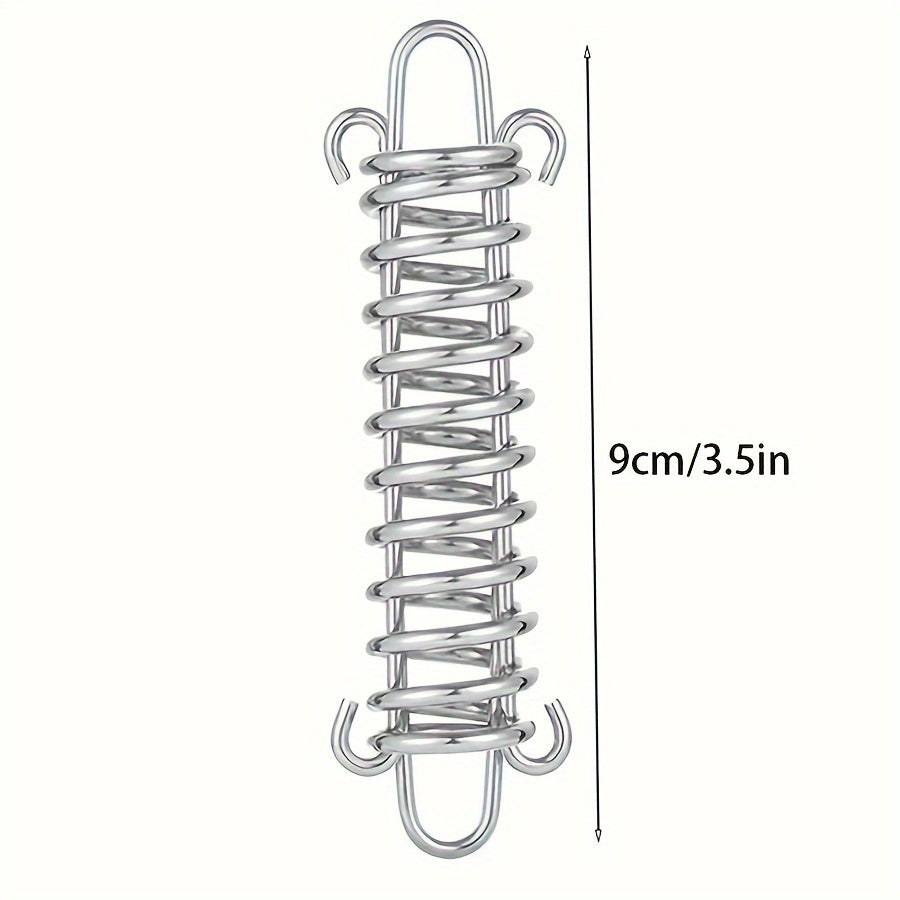 6pcs Stainless Steel Spring Buckle for Camping Tent