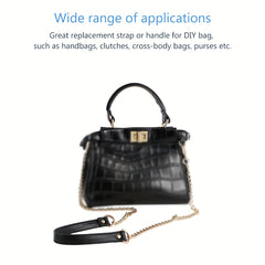 Metal Strap for Shoulder Bag Lightweight Reusable Strap