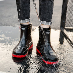 Women's Waterproof Rain Boots Anti-skid Slip On Outdoor Shoes