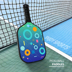 PS 008 Pickleball Paddle Lightweight Fiberglass Surface Polypropylene Core