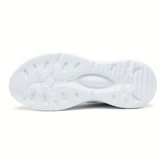 Men's PU Leather Lace up Sneakers Casual Walking Shoes Comfortable And Breathabl