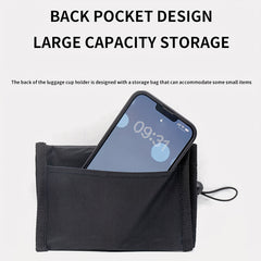 Portable Luggage Cup Holder Lightweight Travel Coffee Cup Container