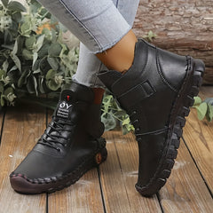 Women's Lace up Non slip Ankle Boots Outdoor Booties