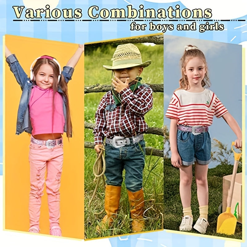 Luxury Kids Rhinestone Belt, Unisex