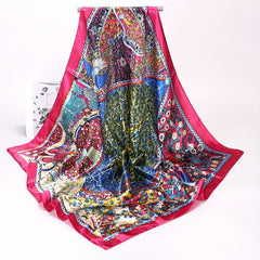 Wealth Tree Print Scarf Bandana for Men and Women