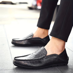 Men's Loafer Shoes Lightweight Breathable Non-slip Casual Shoes