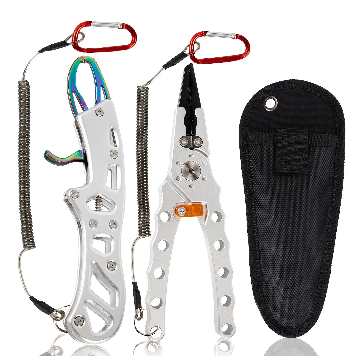 Multifunctional Fishing Pliers & Lip Gripper Aluminum Tools