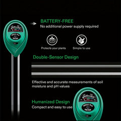 3-in-1 Soil Detector Environmental Testing Meter