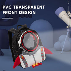 3D Rocket Kids Backpack Anti lost Astronauts School Bags Waterproof Neoprene Bag