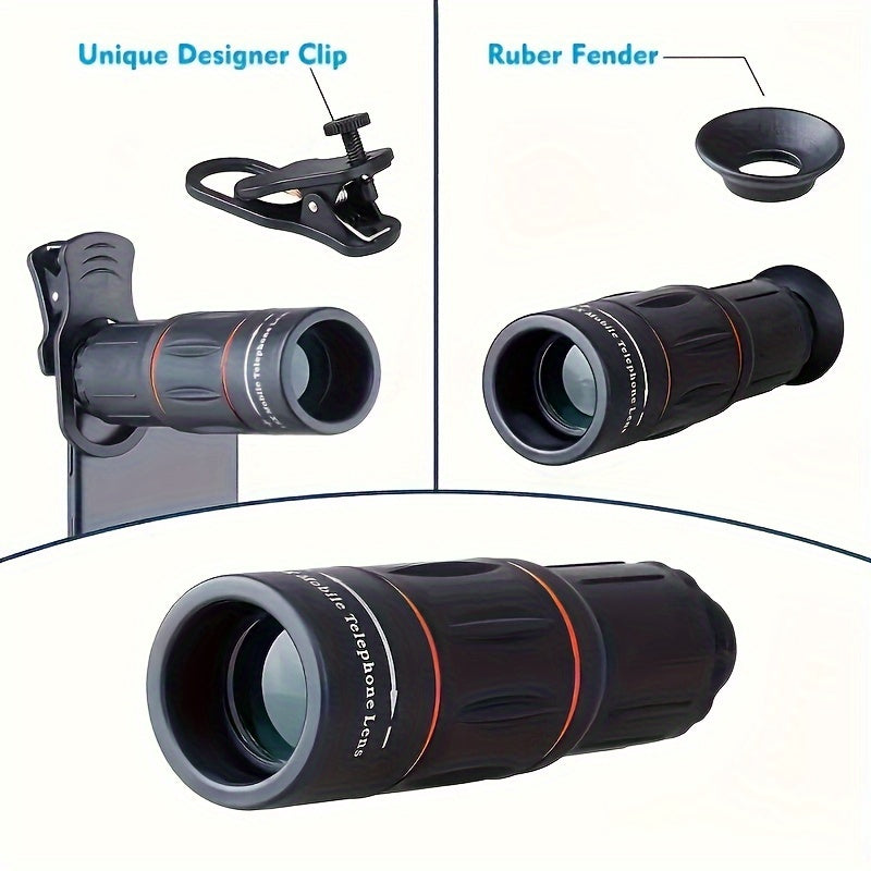 Monocular Telescope High Power for Smartphone Photo