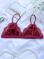 Wireless Lace Bra Breathable & Stylish
