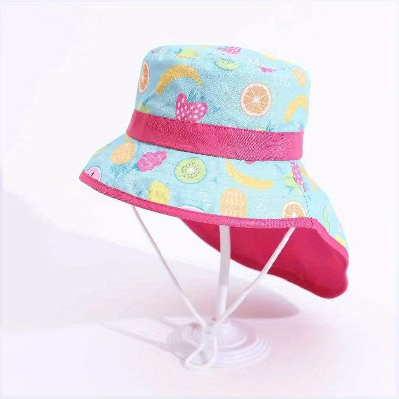 Kids Cartoon Fisherman Hat Sunshade Hat For Boys And Girls