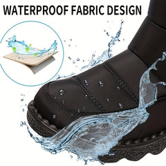 Women's Waterproof Snow Boots Non Slip Thickened Comfortable Shoes