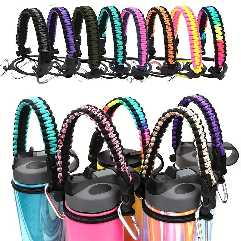 5pcs Portable Water Bottle Buckle & Rope Handle Random