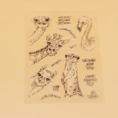 Deer Silicone Cartoon Study Seal For Kids