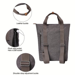 Waterproof Backpack Large Capacity Casual Backpack For Travel Work School