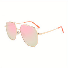 Men's Polarized Sunglasses Stainless Steel Frame Anti Glare