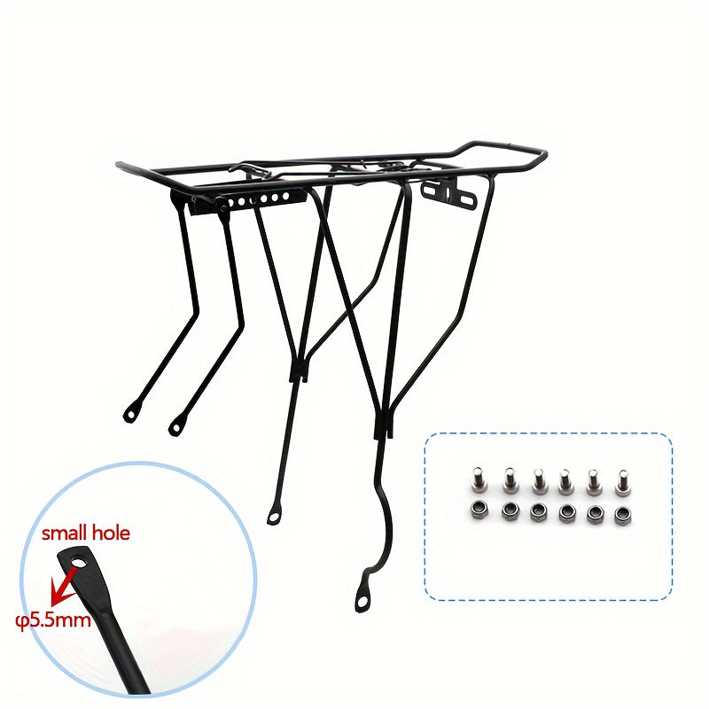 Universal Steel Bicycle Rear Rack Luggage Rack Bike Seatpost Bag Rack