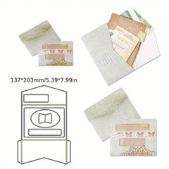 Metal Cutting Dies Notebook Pocket Clipbook Decoration DIY Stamping