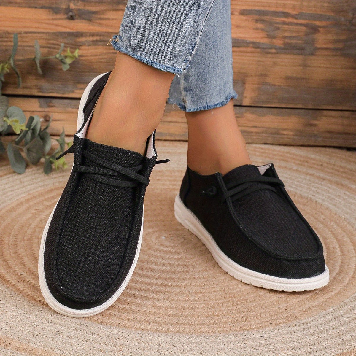 Women's Canvas Casual Shoes Outdoor Lightweight Sport Shoes