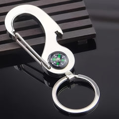 Multifunctional Bottle Opener Keychain for Outdoor Camping