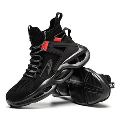 Breathable High Top Work Safety Shoes Industrial Construction Sneakers