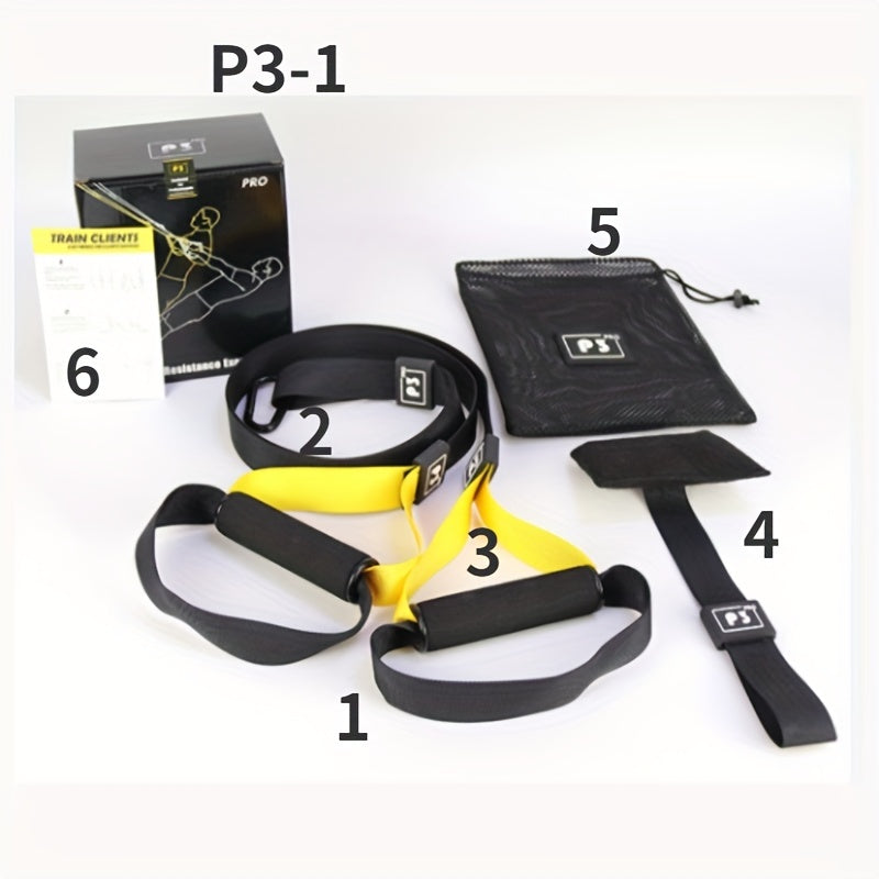 Suspension Training Belt Fitness Tension Rope for Body Stretching