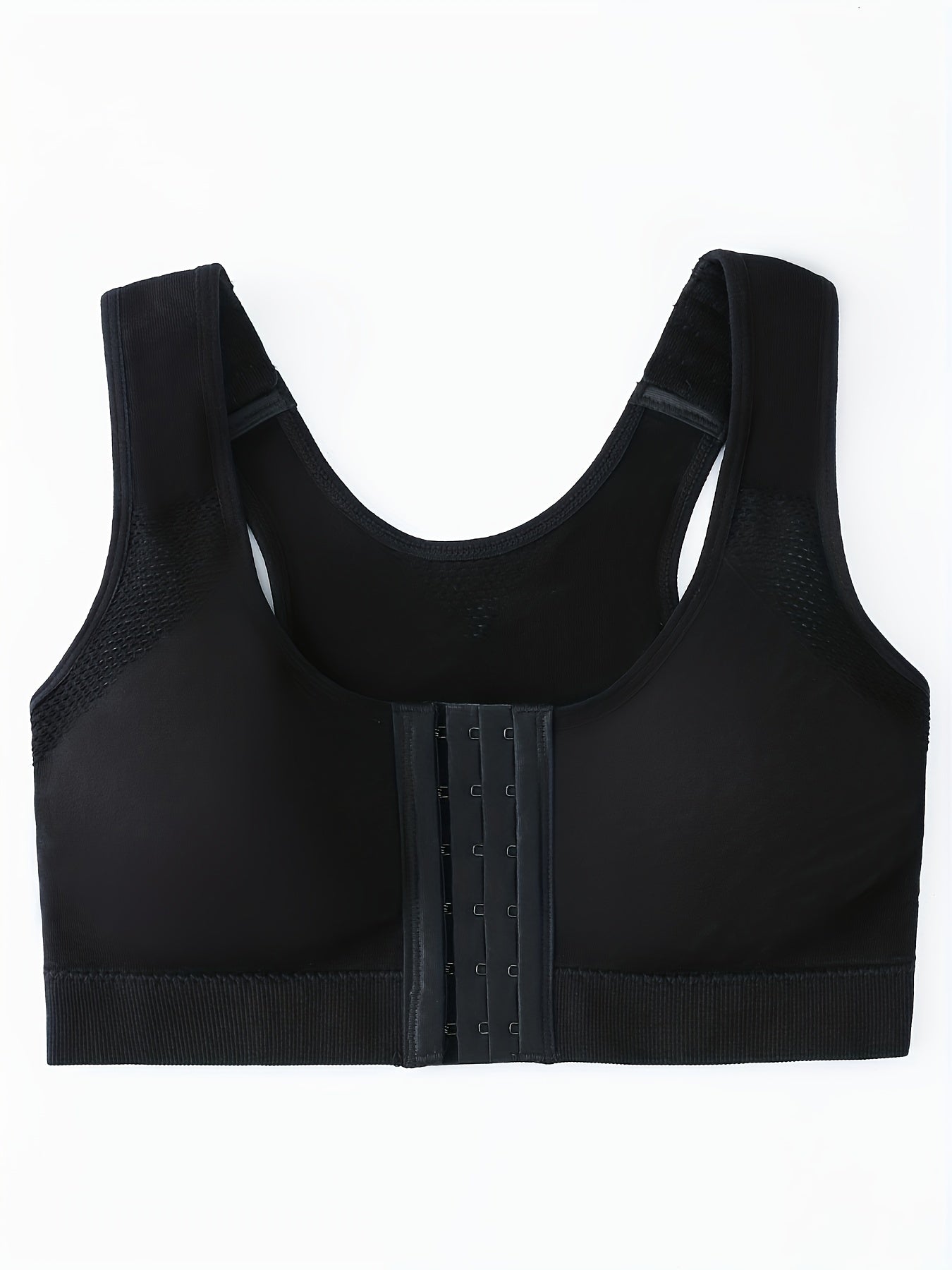 Front Buckle Sports Bra Comfy & Breathable Tank Bra