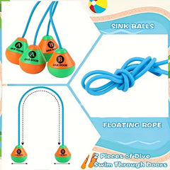 Cheng Rong Dive Door Swim Rings - Colorful Pool Toys for Pool Parties