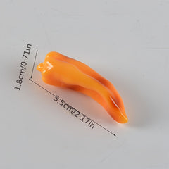 Mini Roasted Pepper Model for Dollhouse Mini Kitchen - No Electricity Needed