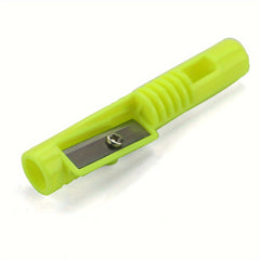 Colorful Handheld Pencil Sharpener with Extender & Whistle