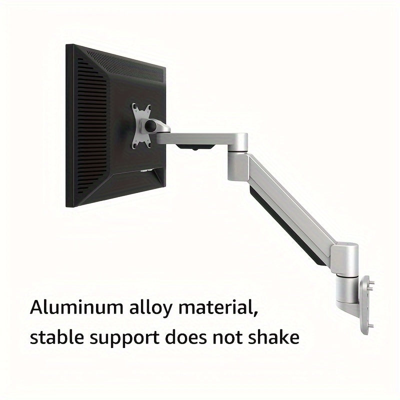 Bewiser Monitor Wall Mount Single Monitor Wall Arm For 43" Flat Curved Screens