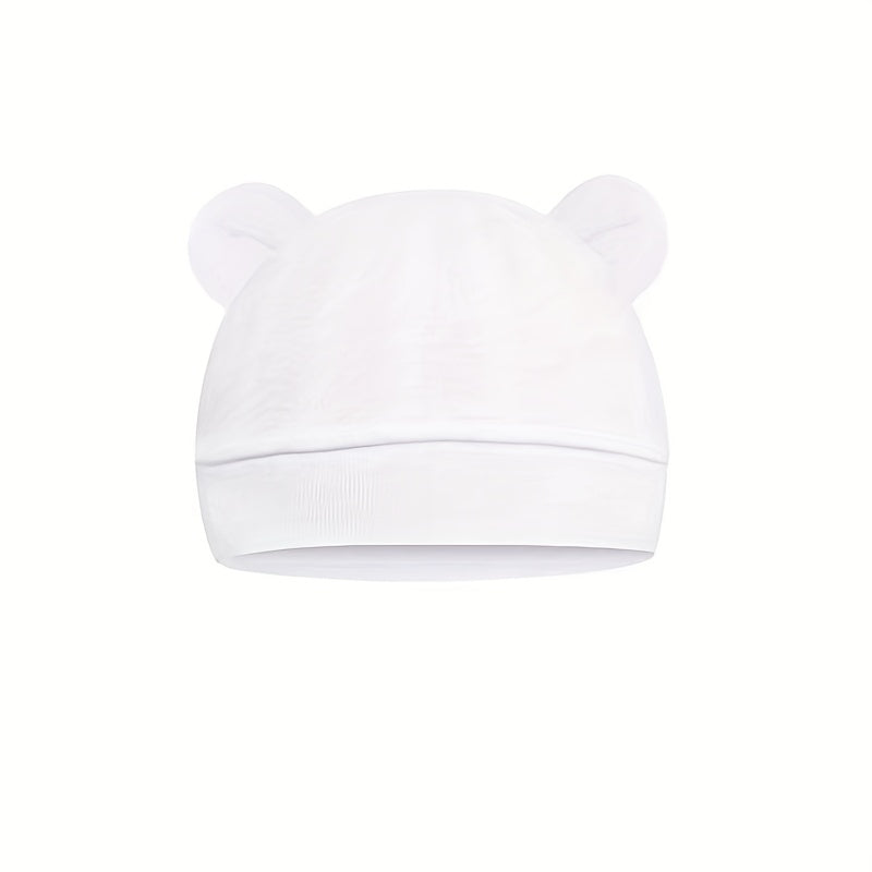 1pc Newborn Cotton Baby Beanie Hats Female Hat Baby Hat 0 6 Months