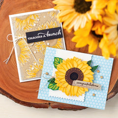 Sunflowers Metal Cutting Dies Or Stamps Sets For Card Decoration