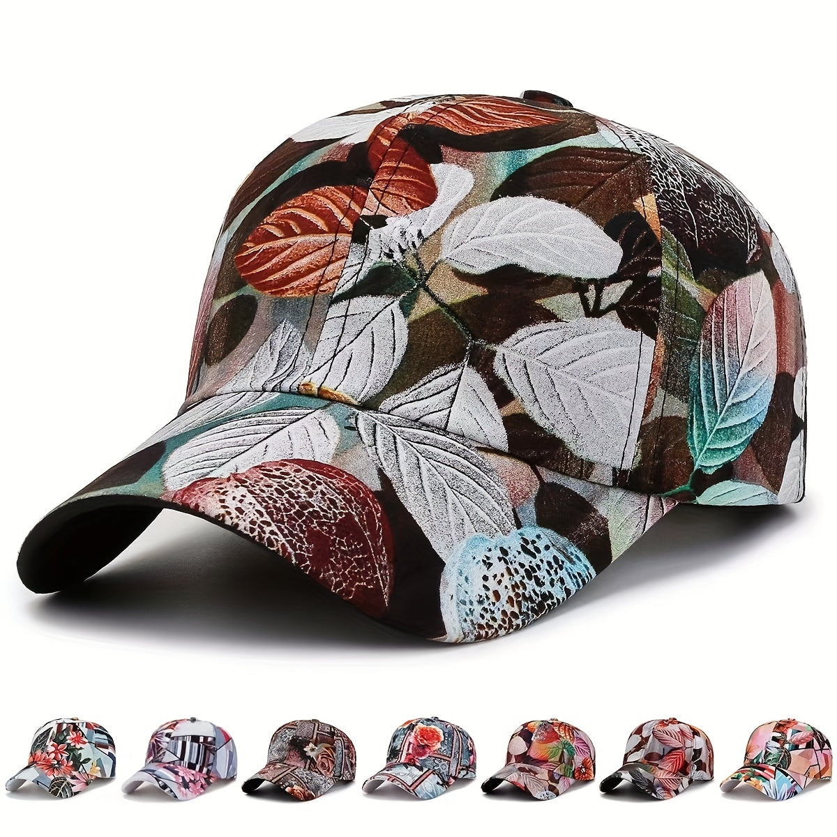Flower Sun Hat Peaked Cap for Hiking