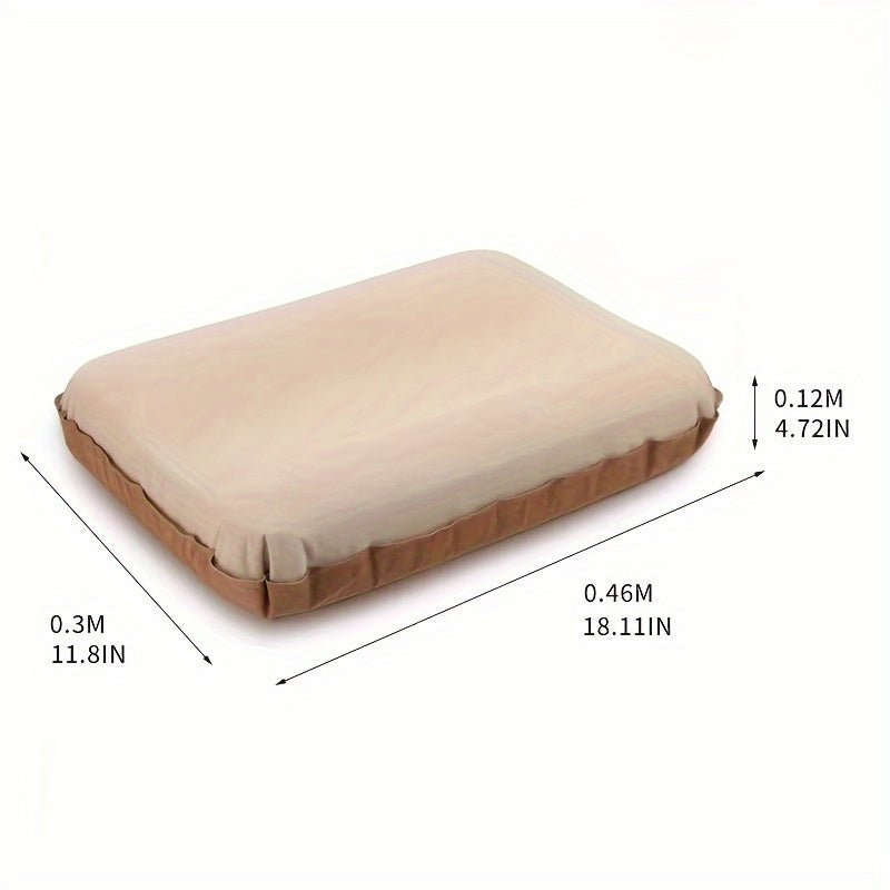 Inflatable Pillow 3D Comfort High Elasticity Rebound Cotton Pill