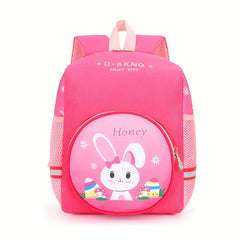 Casual Rabbit Pattern Backpack Lightweight Large Capacity
