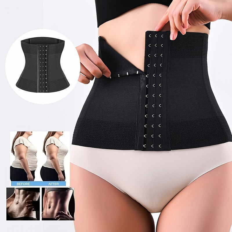Front Buckle Waist Trainer Tummy Control Slim Girdle Belt