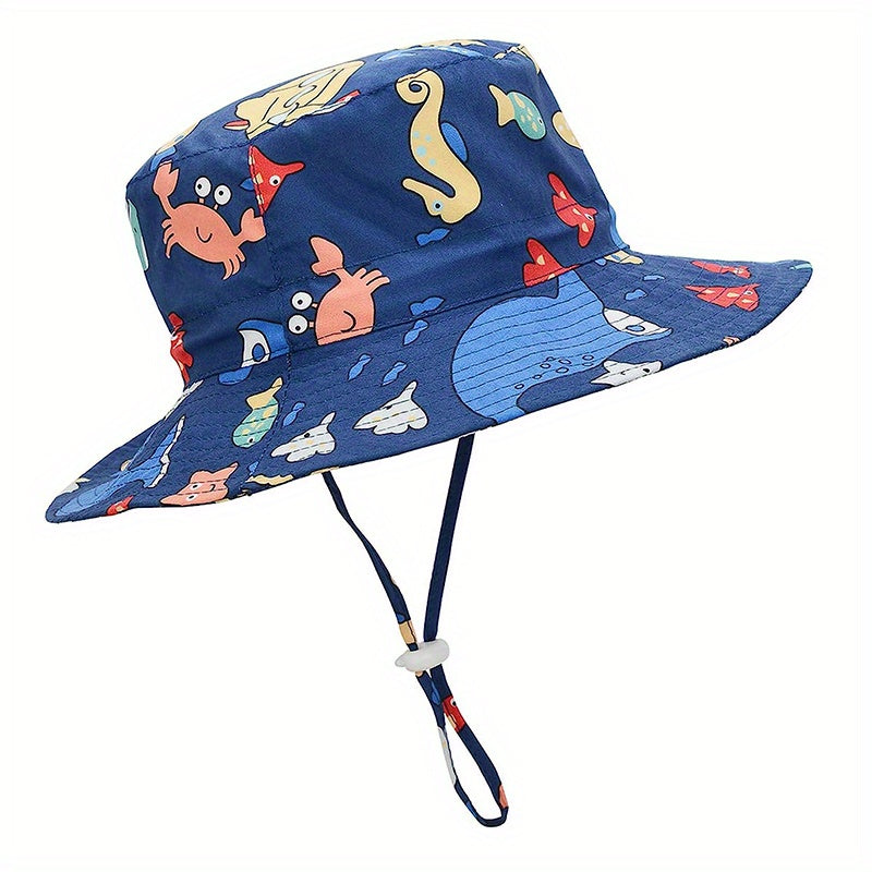 Dino Fisherman's Hat Sun Protection Bucket Hat