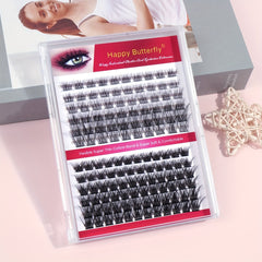 120 Clusters False Eyelashes 7 14mm Mixed DIY Segmented Eyelashes
