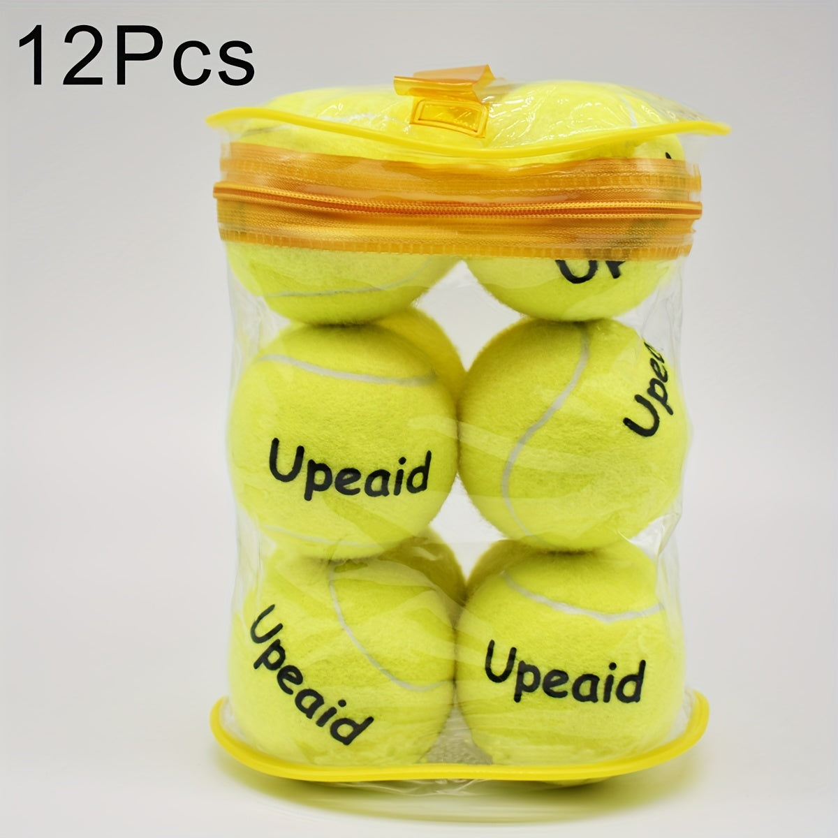 12pcs High Elastic Tennis Ball for Beginners Practice