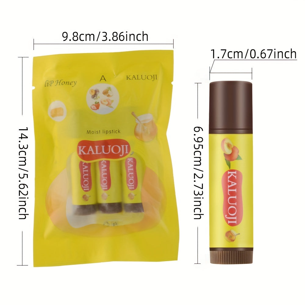 Moisturizing Honey Lipstick Waterproof Long Lasting Non Smudge Nourishing Lip Ba