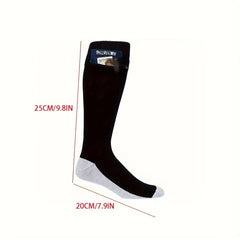 Security Socks With Zipper Pocket Sport Crew Socks