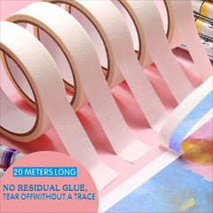 DIY Textured Paper Tape Auto Spray Paint Masking Tape for Indoor Decoration